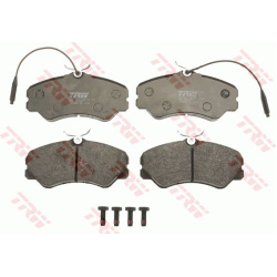  stabdžių trinkelių rinkinys, diskinis stabdys