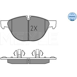  stabdžių trinkelių rinkinys, diskinis stabdys <small>MEYLE-ORIGINAL: True to OE.</small>