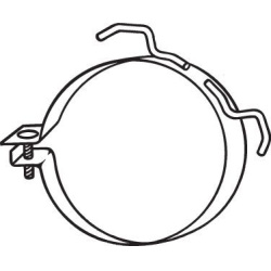  laikiklis, išmetimo sistema