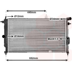  radiatorius, variklio aušinimas