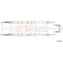  trosas, stovėjimo stabdys