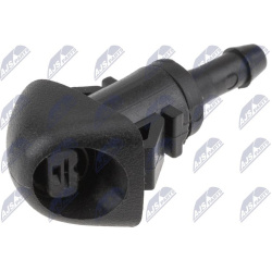  plovimo skysčio purkštukas, priekinis langas