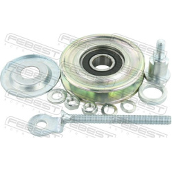 įtempiklio skriemulys, V formos rumbuotas diržas  įtempiklio skriemulys, V formos rumbuotas diržas