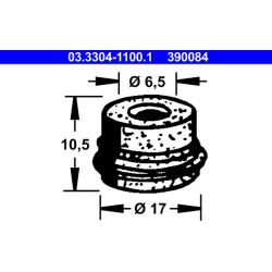  kamštis, stabdžių skysčio rezervuaras