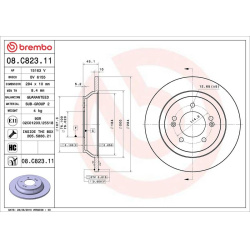  stabdžių diskas (1vnt) <small>PRIME LINE - UV Coated</small>