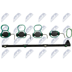 sūkurinių dangtelių rinkinys, įsiurbimo kolektorius  sūkurinių dangtelių rinkinys, įsiurbimo kolektorius