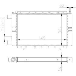  radiatorius, variklio aušinimas
