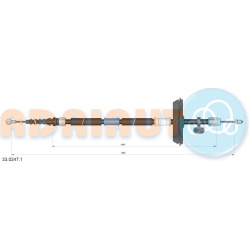  trosas, stovėjimo stabdys