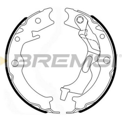  stabdžių trinkelių komplektas, stovėjimo stabdis