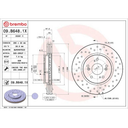  stabdžių diskas (1vnt) <small>XTRA LINE - Xtra</small>