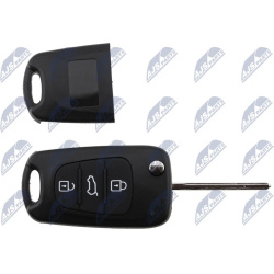  Automobilio rakto korpusas