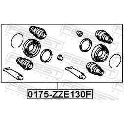  remonto komplektas, stabdžių apkaba