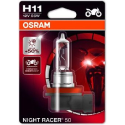  lemputė, dieną naudojamas žibintas <small>NIGHT RACER 50</small>