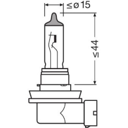  lemputė, dieną naudojamas žibintas <small>NIGHT RACER 50</small>