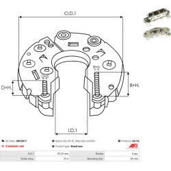  lygintuvas, kintamosios srovės generatorius <small>AS</small>