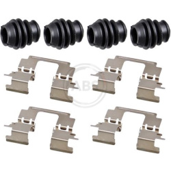  priedų komplektas, diskinių stabdžių trinkelės