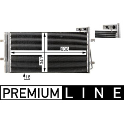  kondensatorius, oro kondicionierius <small>BEHR *** PREMIUM LINE ***</small>