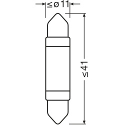  Kaitinamoji lempa, slenksčio lemputė <small>LEDriving® SLT</small>