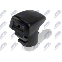  plovimo skysčio purkštukas, priekinis langas