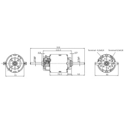  elektrovariklis, vidinis pūtiklis