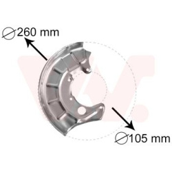  apsauginis skydas, stabdžių diskas