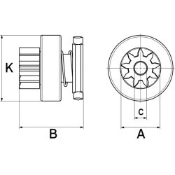  laisvos eigos pavara, starteris