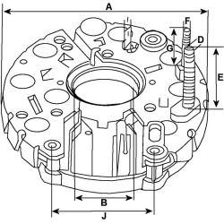  lygintuvas, kintamosios srovės generatorius
