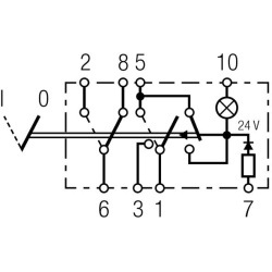  jungiklis, pavojaus žibintas