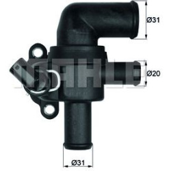  termostatas, aušinimo skystis <small>BEHR</small>