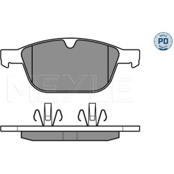  stabdžių trinkelių rinkinys, diskinis stabdys <small>MEYLE-PD: Advanced performance and design.</small>