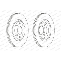  stabdžių diskas (1vnt) <small>PREMIER Coat+ disc</small>