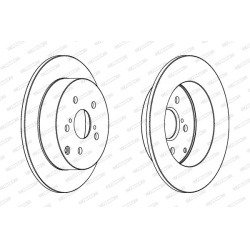  stabdžių diskas (1vnt) <small>PREMIER Coat+ disc</small>