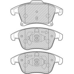  stabdžių trinkelių rinkinys, diskinis stabdys <small>PREMIER</small>
