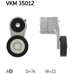  diržo įtempiklis, V formos rumbuotas diržas