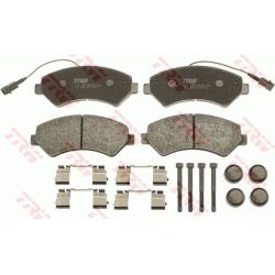  stabdžių trinkelių rinkinys, diskinis stabdys <small>COTEC</small>