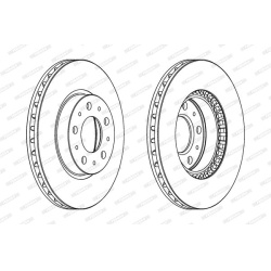  stabdžių diskas (1vnt) <small>PREMIER Coat+ disc</small>