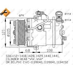  kompresorius, oro kondicionierius <small>EASY FIT</small>