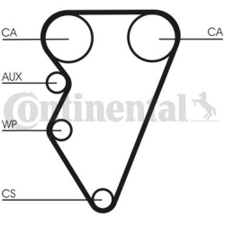  paskirstymo diržo komplektas