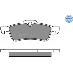  stabdžių trinkelių rinkinys, diskinis stabdys <small>MEYLE-ORIGINAL: True to OE.</small>