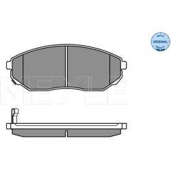  stabdžių trinkelių rinkinys, diskinis stabdys <small>MEYLE-ORIGINAL: True to OE.</small>
