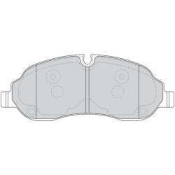  stabdžių trinkelių rinkinys, diskinis stabdys <small>PREMIER ECO FRICTION</small>
