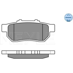  stabdžių trinkelių rinkinys, diskinis stabdys <small>MEYLE-ORIGINAL: True to OE.</small>