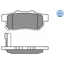  stabdžių trinkelių rinkinys, diskinis stabdys <small>MEYLE-ORIGINAL: True to OE.</small>