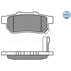  stabdžių trinkelių rinkinys, diskinis stabdys <small>MEYLE-ORIGINAL: True to OE.</small>