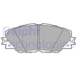  stabdžių trinkelių rinkinys, diskinis stabdys
