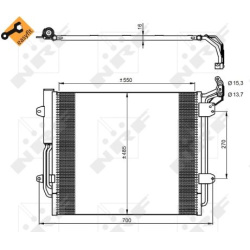  kondensatorius, oro kondicionierius <small>EASY FIT</small>