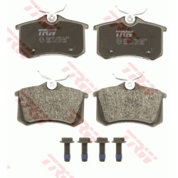 stabdžių trinkelių rinkinys, diskinis stabdys <small>COTEC</small>