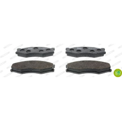  stabdžių trinkelių rinkinys, diskinis stabdys <small>PREMIER ECO FRICTION</small>