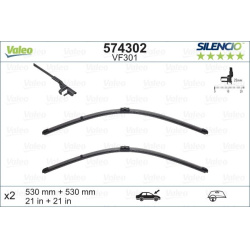  valytuvai <small>SILENCIO FLAT BLADE SET</small>