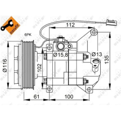  kompresorius, oro kondicionierius <small>EASY FIT</small>